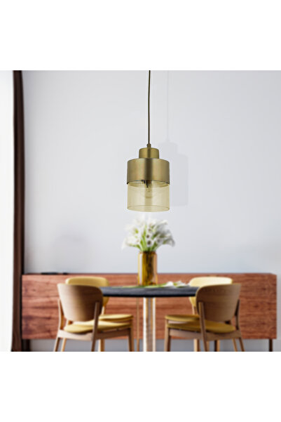 Apliqa Lustra HubRom, BORIS 3353-01-FR 12x65 cm 1xE27-60W Antiq