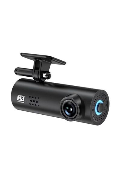 Generic كاميرا صغيرة DVR للسيارة، صندوق أسود، كاميرا أمامية وخلفية بدقة 2K لمراقبة وقوف السيارات على مدار 24 ساعة.