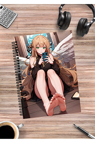 mertfigur Caiet cu spirală A5 (50 coli) cu vedere de la lectoarele omnisciente, anime