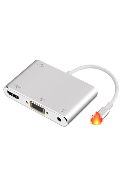 Other محول صوت 1080P Lightning إلى HDMI VGA لأجهزة iPhone7 6/6s/5s/iPad iPod ...