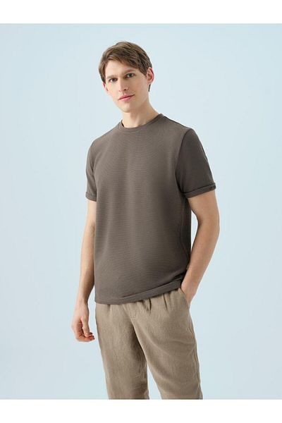 Loft Male 2039564   T-Shirt Brown