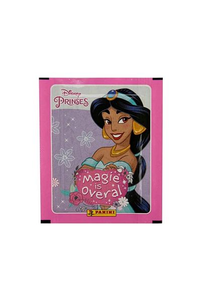 Panini Disney Princess Collectible Stickers - 5 Pack (25 Stickers) Remote Sticker