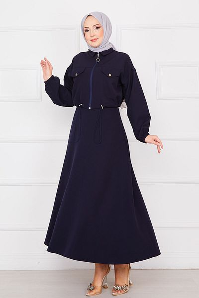 EBRUTESETTÜR Skirted Double Hijab Set
