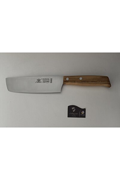 Solingen Max Melcıhor Nakiri Şef Bıçağı Zeytin Ağaç Saplı 17 cm