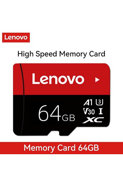 Choice 64GB Lenovo Select Micro SD-Memory-Card, 256GB MicroSDXC 130MB/s Full HD & 4K UHD, UHS-I, U3, A2, V3