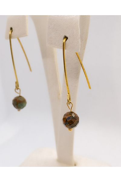 Luna Opal Natural Stone Earrings