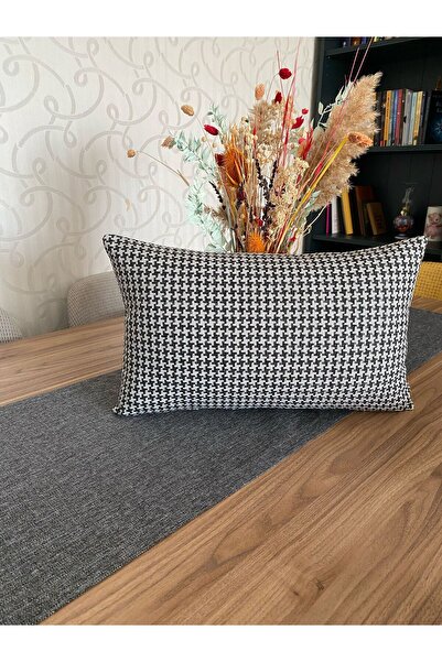 shop Husa de perna decorativa tesuta din in 30x50