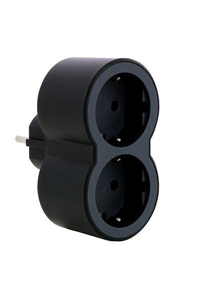 Legrand Premium 2-Way Wall Socket Black 694517 Nms Hirdavat