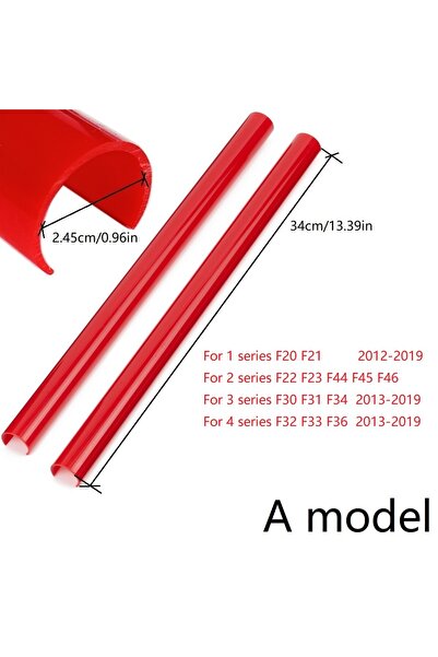 Choice A  model  Red Car Front Grille Trim Strips for BMW 1 2 3 4 5 6 7 serie...