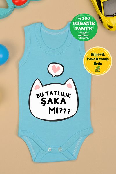 bebetospik Sweetness Cotton Bodysuit - Joke Printed, Bodysuit Design