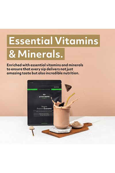 THE PROTEIN WORKS Vegan Powder |Gluten-Free | Chocolate Silk | 33 Servings | 1kg