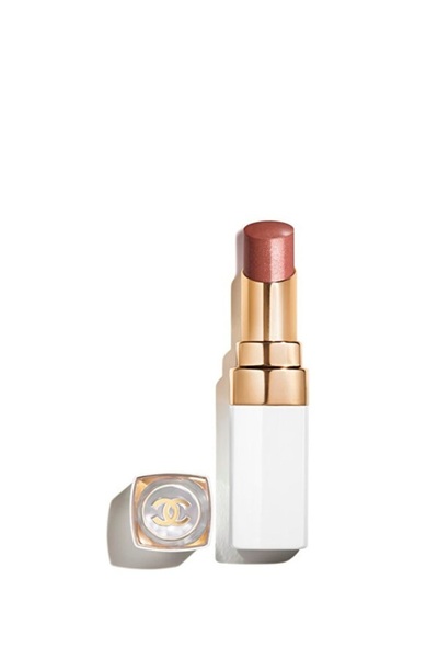 Chanel أحمر شفاه روج كوكو بوم-شاين-مرطب ومغذي طويل الأمد، لامع ولامع، 3G