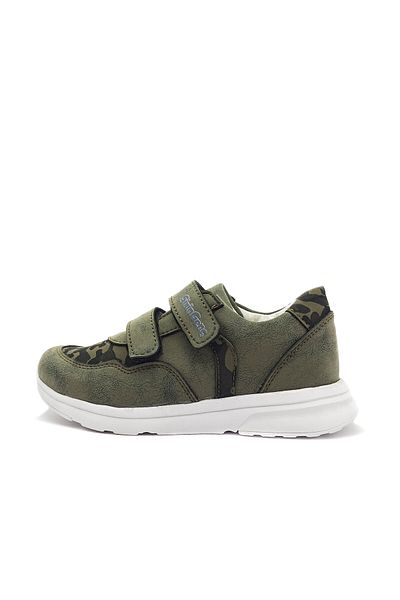 GDT Ayakkabı Şirin Bebe Şirin Young Khaki Ortopedic Velcro Pantofi Băieţi