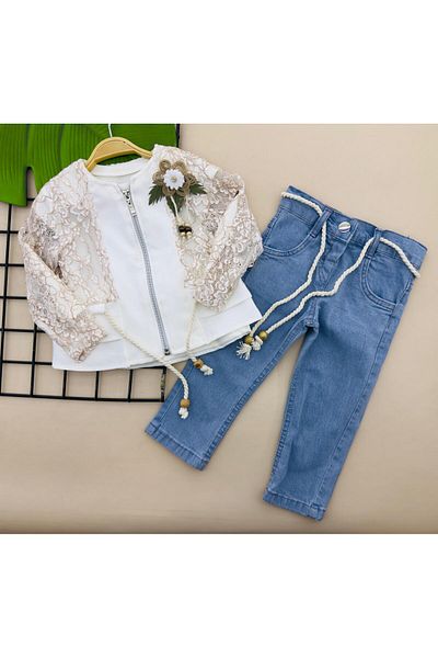 ÖRZİKİDS Seasonal 3-Piece Girl Set