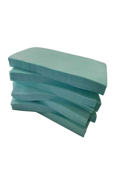 ONC Water Green Color Manicure Pedicure Towel with Size 20cm X40Cm Pack of 100