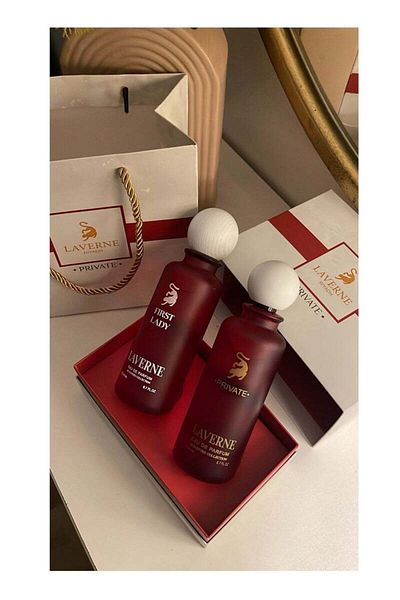 Laverne Laverne package with two different scents... luxury, quality, and long-lasting concentration. Laverne First Lady + Laverne Private 200ml