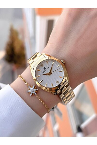 Daniel Klein Steel Jewelry Set - 3 Atm Women Wrist Watch with 2 Years Warranty Gift