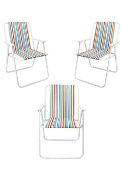 smart home A camping chair set consisting of 3 folding chairs, a picnic chair...