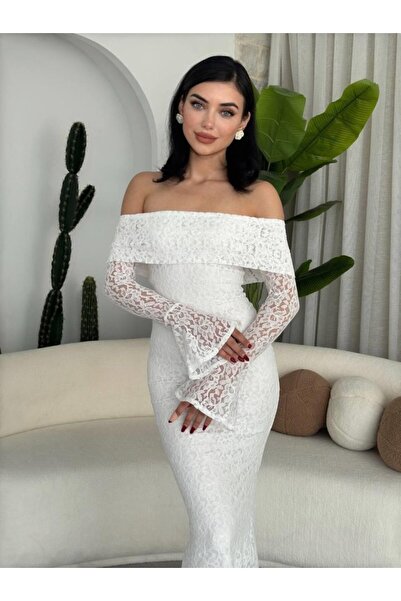 Genel Markalar Arya Straplez Dantel Elbise