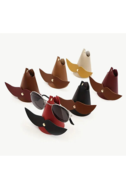 So Iconic Eyeglass Stand with Mustache Male Figure