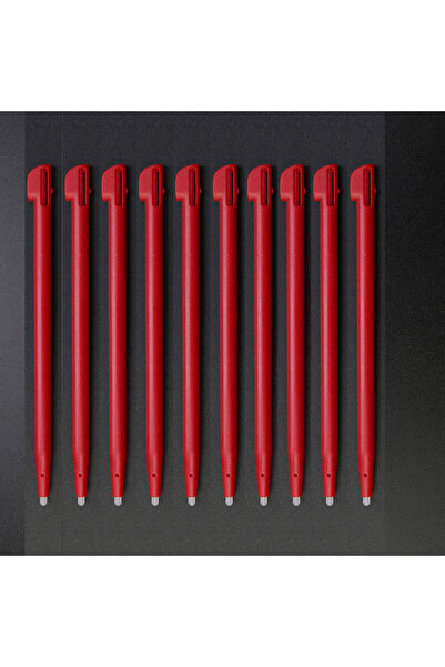 Choice قلم لمس بلاستيكي وردي اللون من إي ريد، ١٠ قطع، لشاشة ألعاب 2DS، قلم لم...