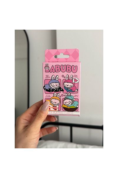 DÜKKAN DESİGN متجر تصميم Labubu أوراق اللعب / أوراق اللعب