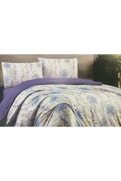 MAXSTYLE Σετ Παπλωματοθήκη Crystal Satin, Διπλό Efnan