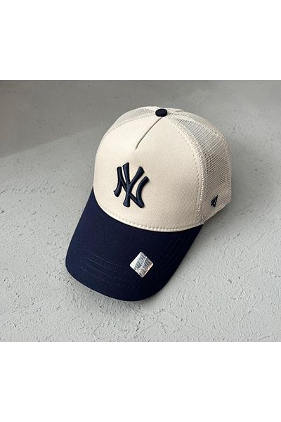 Rihor W Model Vintage Hat Blue Sports Cap- Trendyol