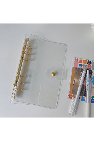 Coliky غلاف دفتر ملاحظات ذهبي لامع وردي لامع A6/A5، غلاف دفتر يوميات وأجندة و...