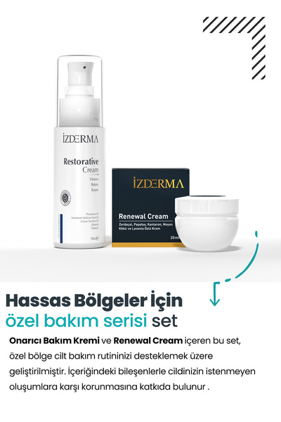izderma Renewal Cream Ve Cilt Onarıcı Bakım Kremi