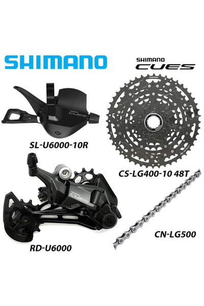 Choice مجموعة SHIMANO CUES 10S 11S U6000 MTB 1X10/11 سرعة، ناقل الحركة، سلسلة...