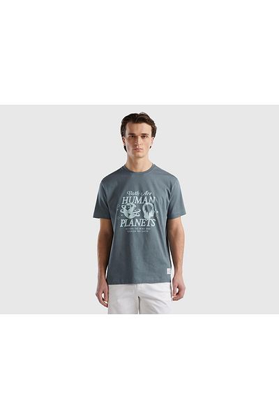 United Colors of Benetton Ανδρικό Tshirt 3mı5u108d-24y