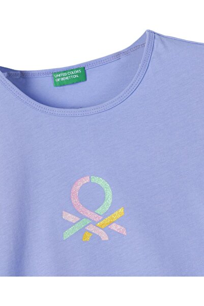 United Colors of Benetton Μπλουζάκι για κορίτσια BNT-G21295