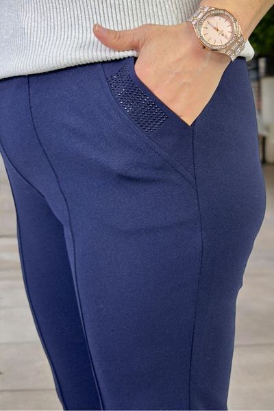 yagmurberen Pantalons Tsum Pencil Tracking Decorations Pencil Pantalons with Columna