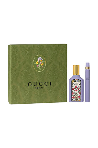 Gucci مجموعة فلورا جورجيوس ماغنوليا من جوتشي أو دو بارفان - قطعتين