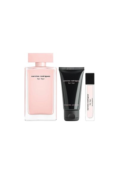 Narciso Rodriguez For Her Set By Narciso Rodriguez EDP - 3 Pieces