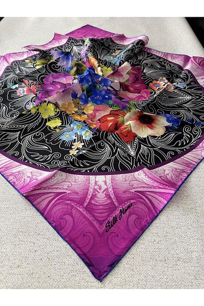 Silk Home Μεταξωτό κασκόλ Twill 87050-53