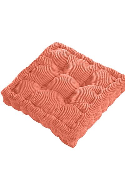 Choice Orange Thicken Square Corncob Tatami Seat Office Chair Cushion Soft Sofa for Home Floor Decor Textil