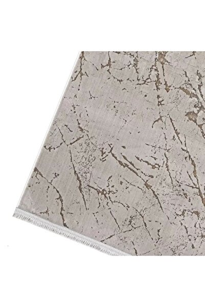 LUXESS HALI Luxess Cotton Koleksiyonu Düz Sade Dokuma Halı 1075 Bej