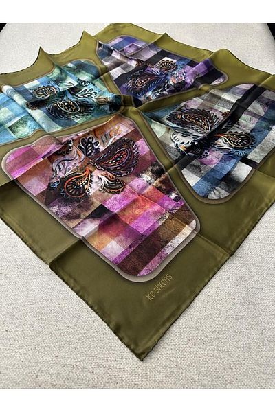 Silk Home Μεταξωτό κασκόλ Twill 87050-04