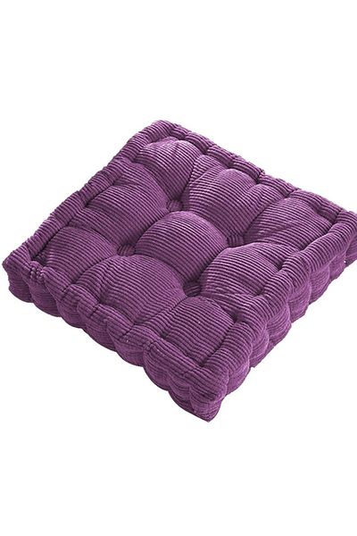 Choice Purple Thicken Square Corncob Tatami Seat Office Chair Cushion Soft Sofa for Home Floor Decor Textil