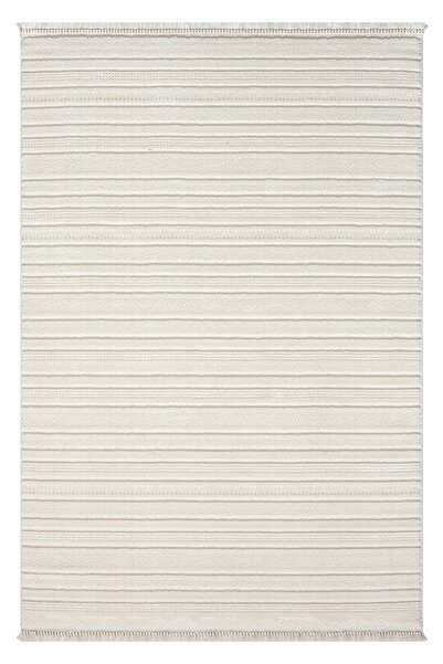SEYRAN HALI Seyran İbiza Koleksiyonu İskandinav Dekoratif Halı 154 Krem