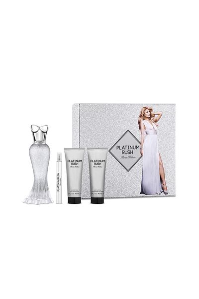 Paris Hilton Platinum Rush Set By Paris Hilton EDP - 4 Pieces