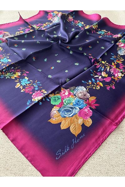 Silk Home Μεταξωτό κασκόλ Twill 87050-04
