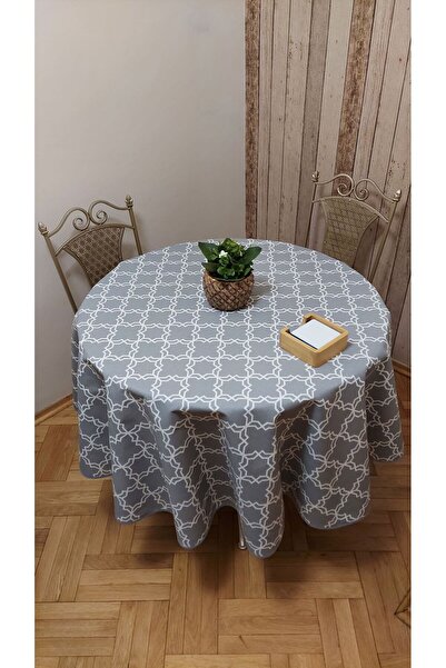 gonk Round Duck (LIQUID PUSHER, SPOT-PROOF) Fabric, Table Cloth
