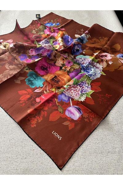 Silk Home Μεταξωτό κασκόλ Twill 87050-13
