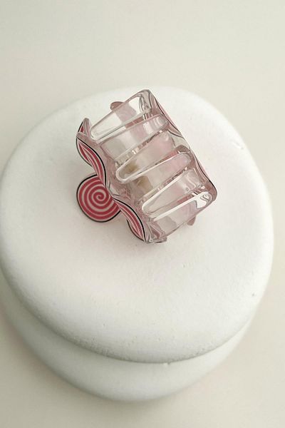Modex Clover Flower Small Latch Hair Clip (Size:5Cm)