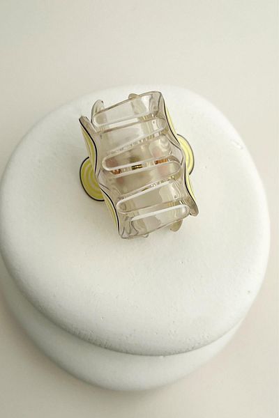 Modex Clover Flower Small Latch Hair Clip (Size:5Cm)