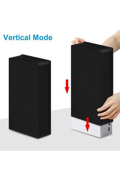 TECTINTER Vertical Mode Anti-Scratch Dust-Proof Sleeve for Xbox Series S Console Dust Cover Protective Case Ve