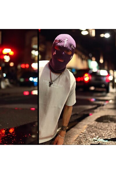 FG KONNİCHİWA Гангстерський стиль хіп-хоп Маска гангстера Модель гангстерського хіп-хопу